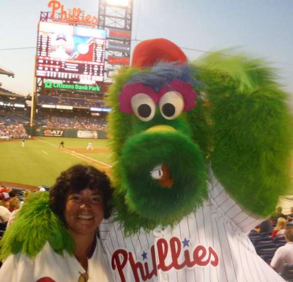 Citizens Bank Park, section: Diamond Club C