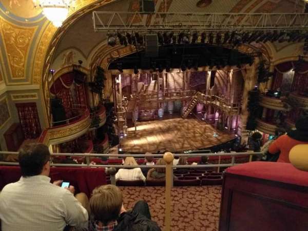 Richard Rodgers Theatre, section: Rear Mezzanine L, row: J, seat: 13