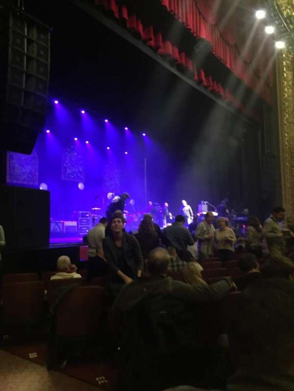 Chicago Theatre, section: MNFL2L, row: JJ, seat: 207
