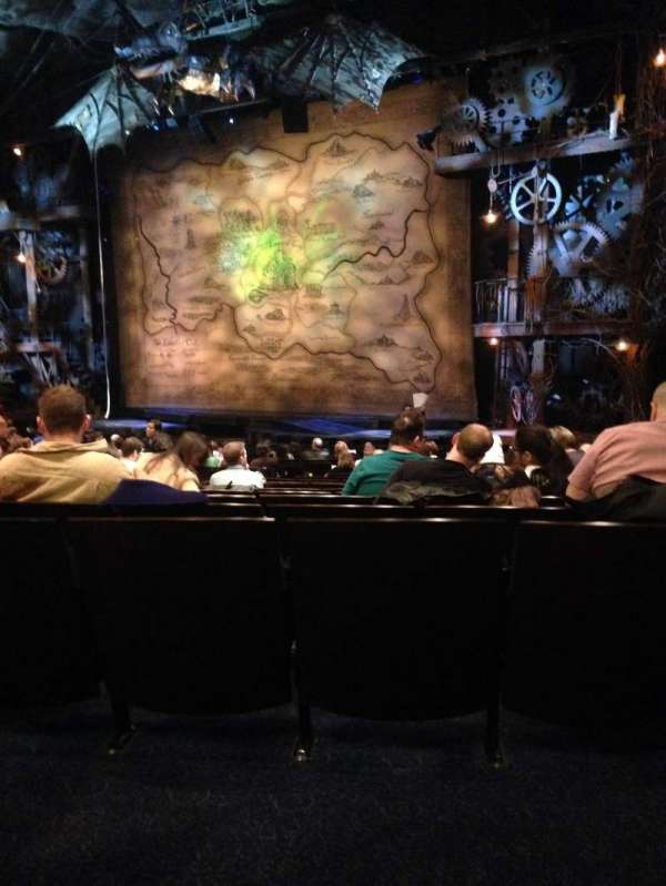 Gershwin Theatre, section: Orchestra R, row: Q, seat: 24