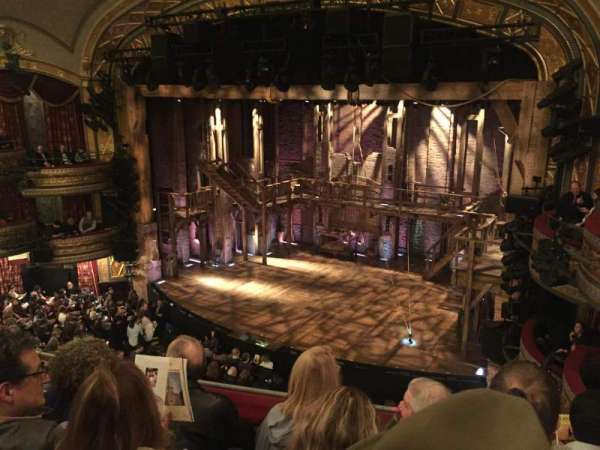 Richard Rodgers Theatre, section: Front Mezzanine R, row: D, seat: 18