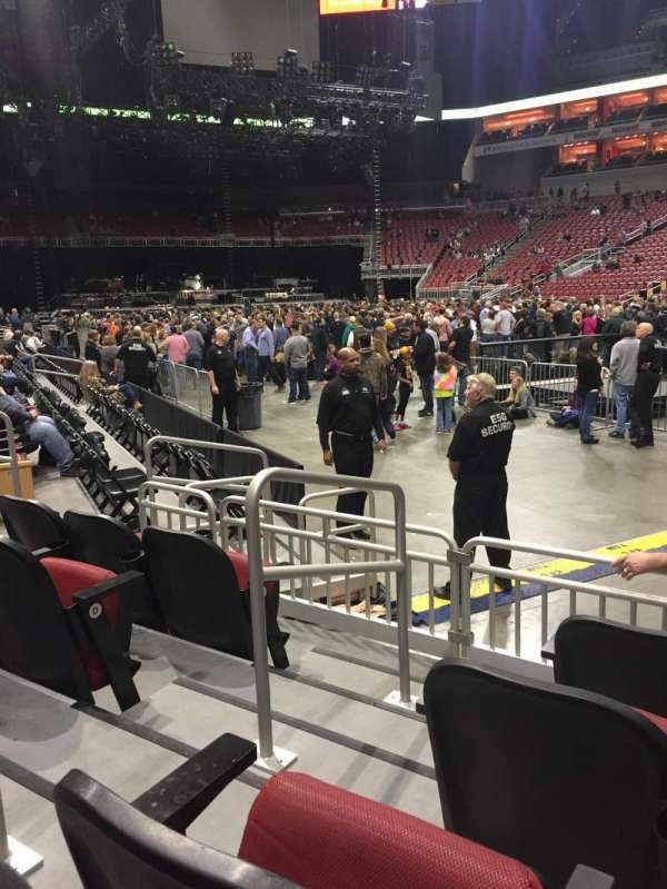 KFC Yum! Center, section: 113, row: F, seat: 28