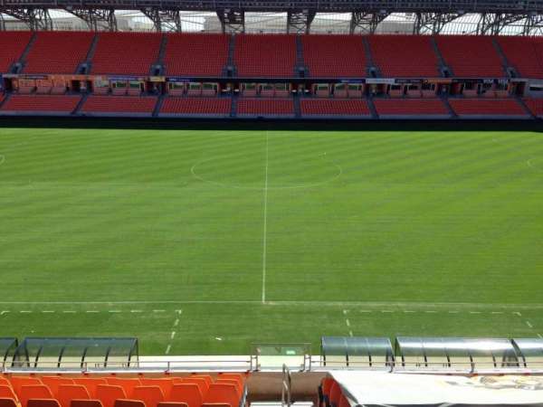Shell Energy Stadium, section: 206B, row: B, seat: 10