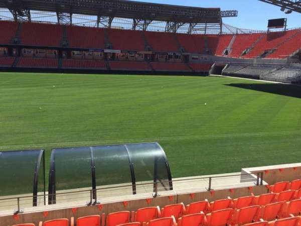 Shell Energy Stadium, section: 105, row: H, seat: 15