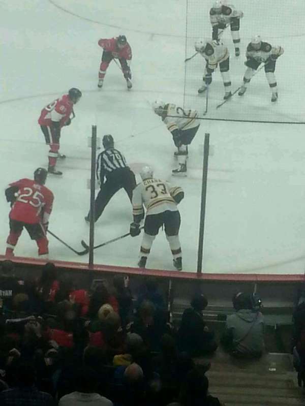 Canadian Tire Centre, section: 206, row: a, seat: 4