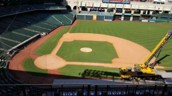 Daikin Park, section: 324, row: 3, seat: 13,14,15