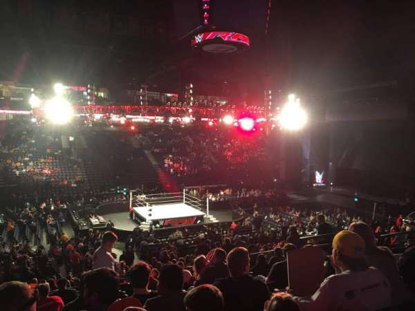 Bridgestone Arena, section: 104, row: M, seat: 9