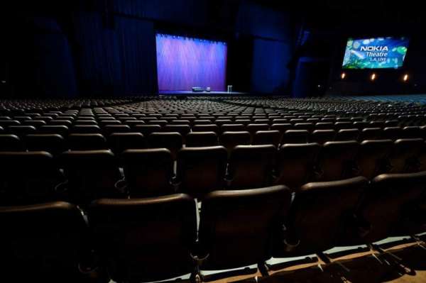 Peacock Theater, section: Orchestra Center Left, row: S, seat: 413