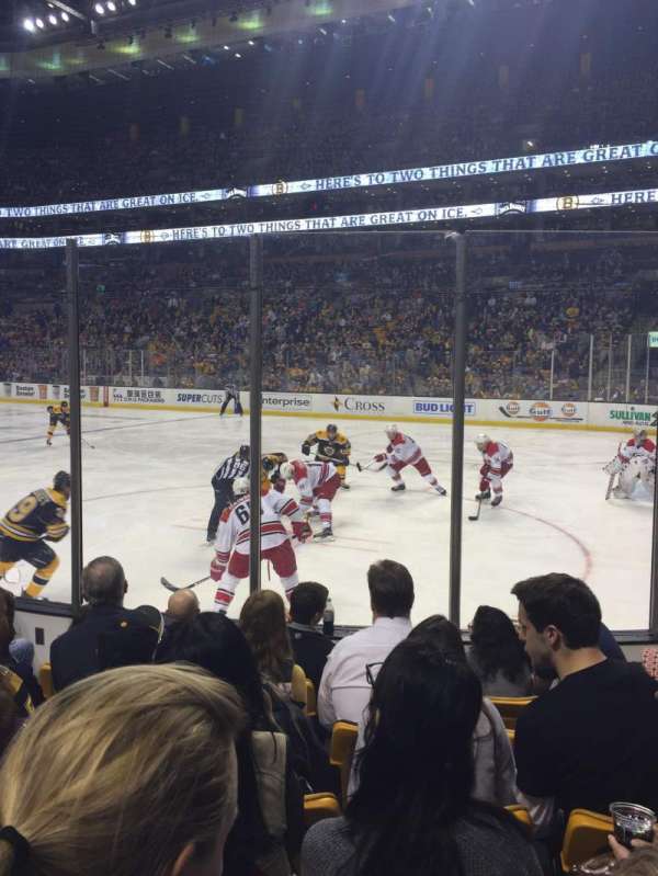 TD Garden, section: 19, row: 6, seat: 14