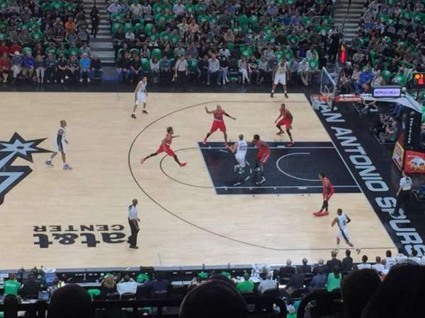 Frost Bank Center, section: 208, row: 8, seat: 10