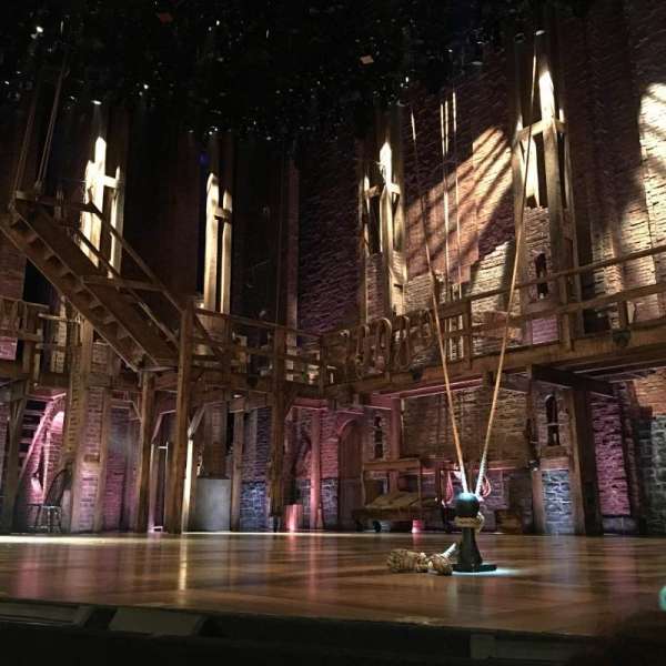 Richard Rodgers Theatre, section: orchestra r, row: A, seat: 8