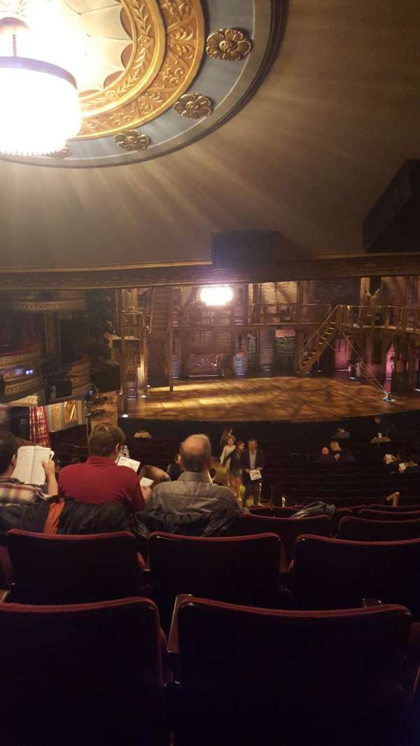Richard Rodgers Theatre, section: Orchestra L, row: V, seat: 11