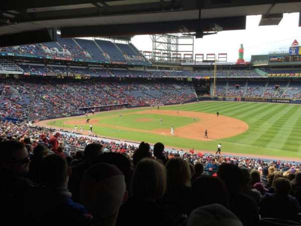 Turner Field, section: 219, row: 16, seat: 110