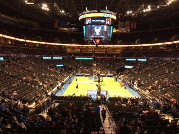 Paycom Center, section: 101