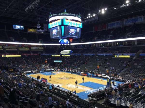 Paycom Center, section: 103