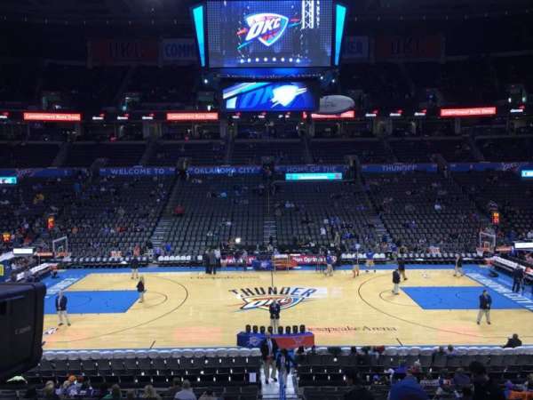 Paycom Center, section: 106