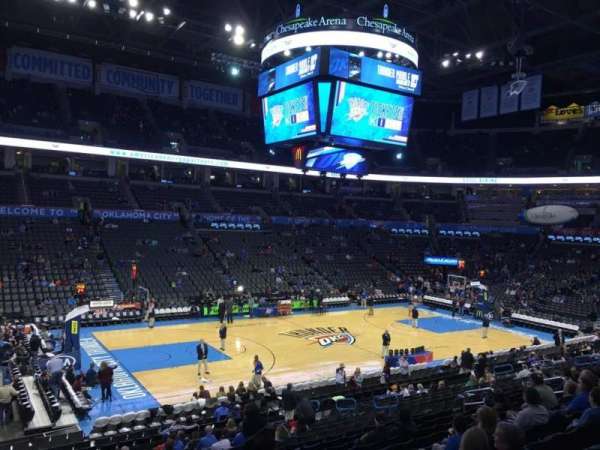 Paycom Center, section: 108