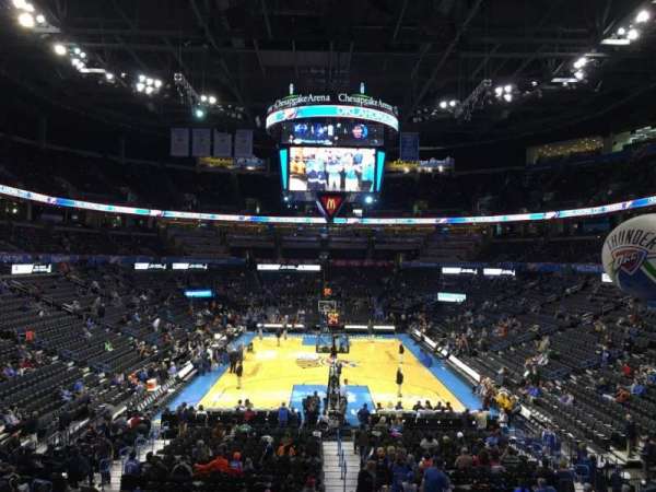 Paycom Center, section: 111