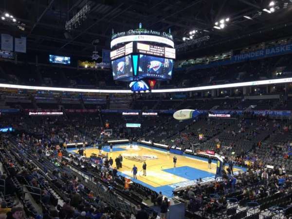 Paycom Center, section: 113