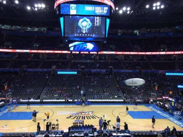 Paycom Center, section: 116