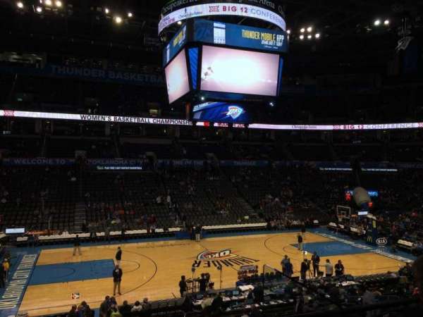 Paycom Center, section: 117