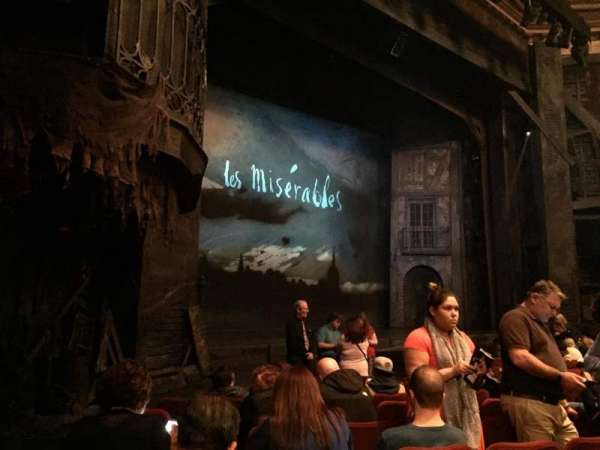 Imperial Theatre, section: Orchestra L, row: E, seat: 26