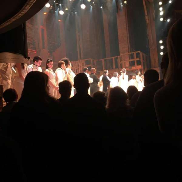 Richard Rodgers Theatre, section: Orchestra L, row: E, seat: 21