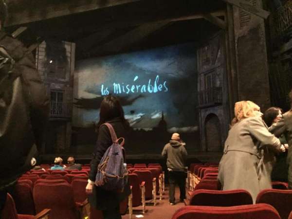 Imperial Theatre, section: Orchestra R, row: P, seat: 2