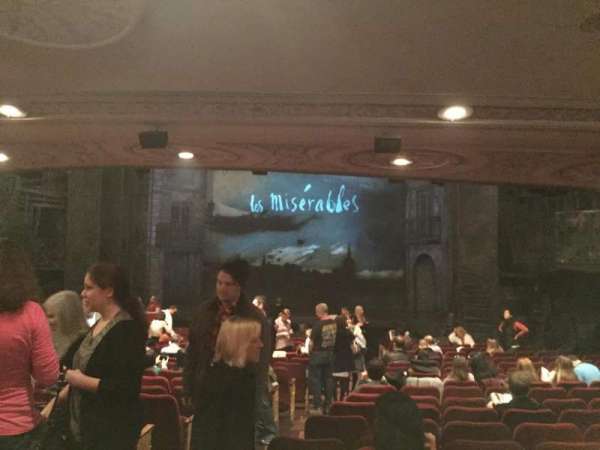 Imperial Theatre, section: Orchestra R, row: S, seat: 4