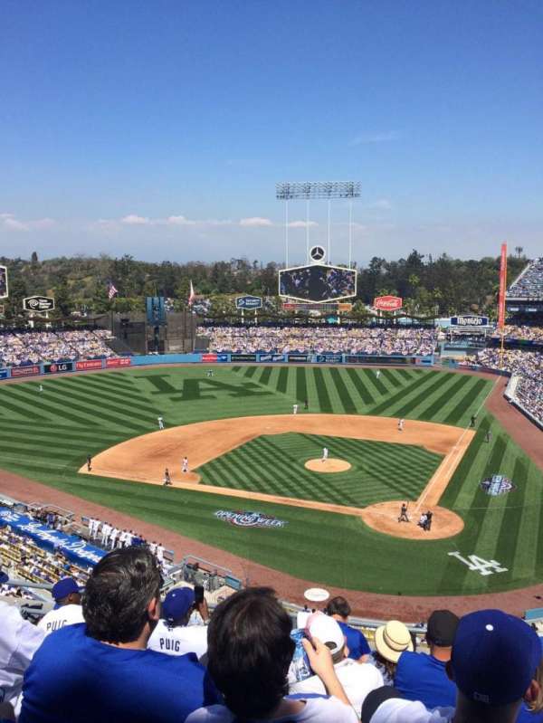 Dodger Stadium, section: 7RS, row: G, seat: 9