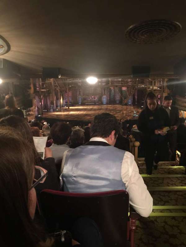 Richard Rodgers Theatre, section: Standing Room Only, seat: 101