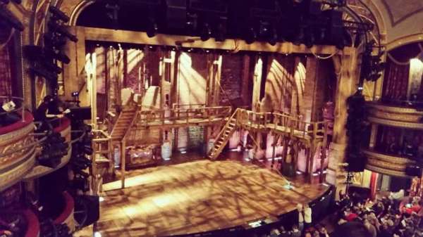 Richard Rodgers Theatre, section: Front Mezzanine L, row: A, seat: 27