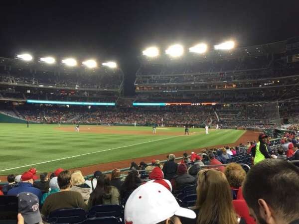 Nationals Park, section: 110, row: L, seat: 12