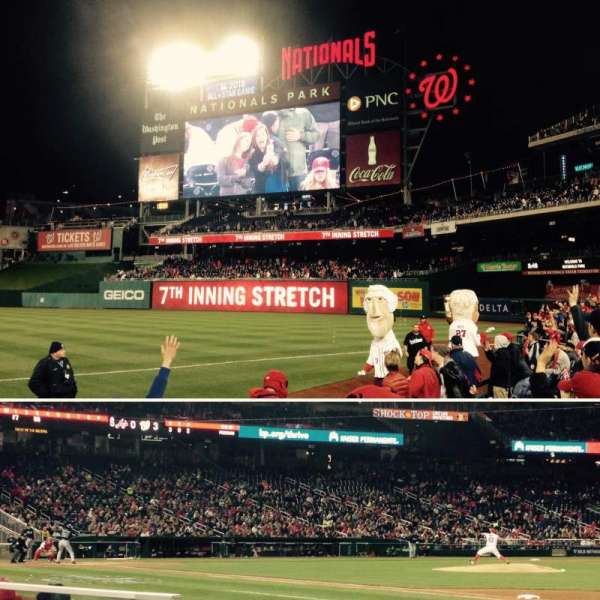 Nationals Park, section: 132, row: E, seat: 12
