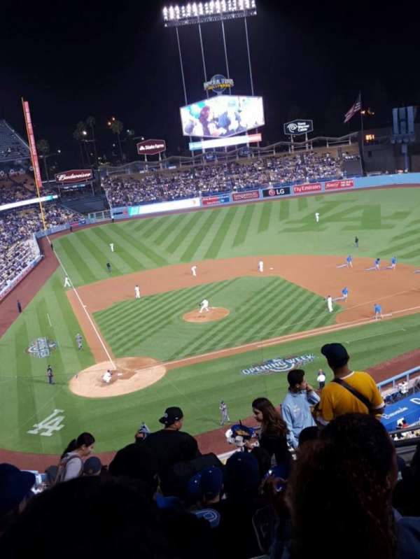 Dodger Stadium, section: 6RS, row: J, seat: 19