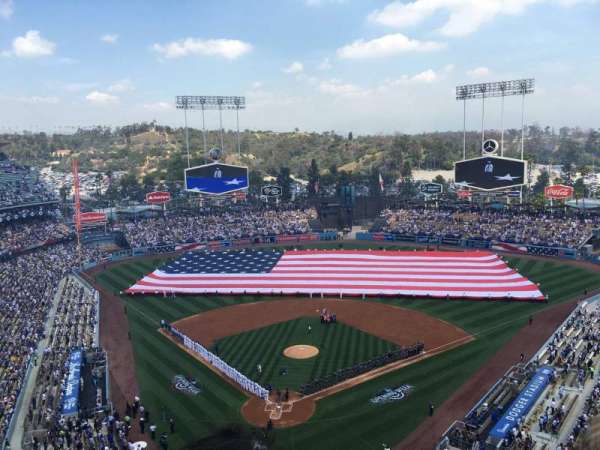 Dodger Stadium, section: 2TD, row: B, seat: 17