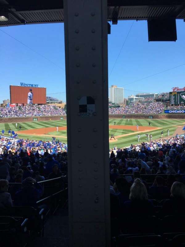 Wrigley Field, section: 217, row: 9, seat: 1