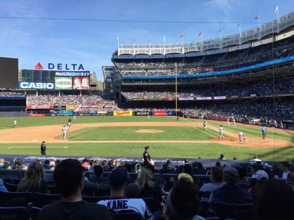 Yankee Stadium, section: 123, row: 7, seat: 8
