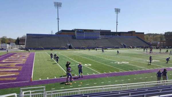 Bridgeforth Stadium, section: 110, row: i, seat: 21