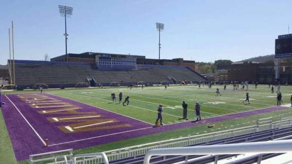 Bridgeforth Stadium, section: 111, row: i, seat: 1