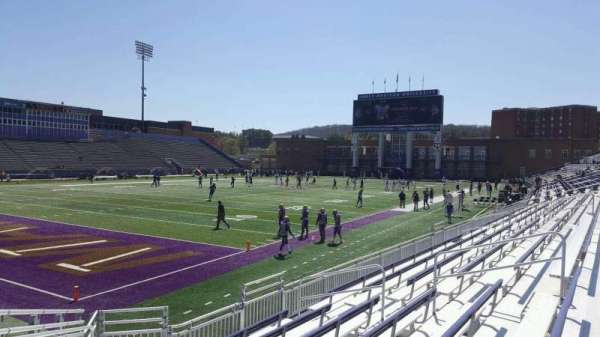 Bridgeforth Stadium, section: 112, row: i, seat: 15