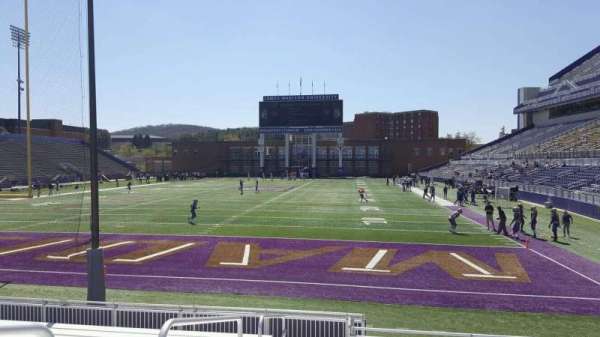 Bridgeforth Stadium, section: 117, row: l, seat: 21