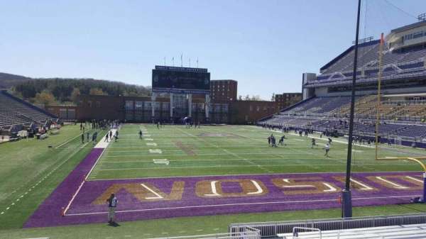 Bridgeforth Stadium, section: 220, row: n, seat: 1