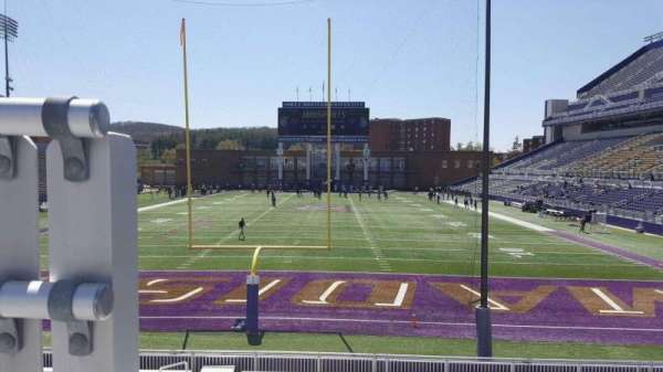Bridgeforth Stadium, section: 218, row: n, seat: 19
