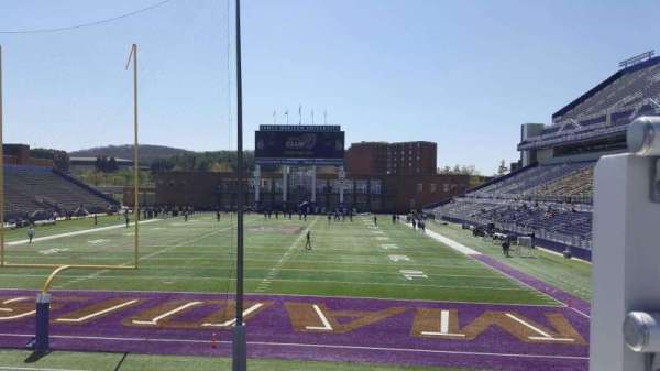 Bridgeforth Stadium, section: 218, row: n, seat: 1