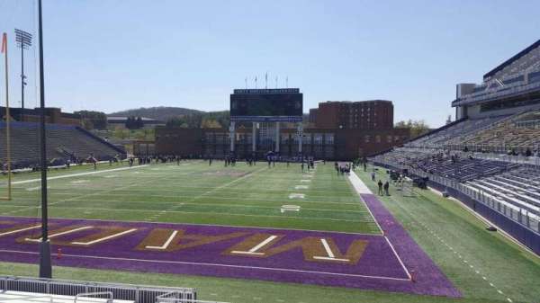 Bridgeforth Stadium, section: 21u, row: n, seat: 1