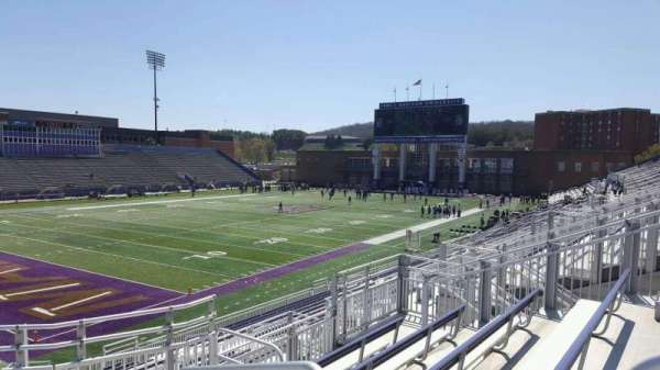 Bridgeforth Stadium, section: 213, row: f, seat: 1
