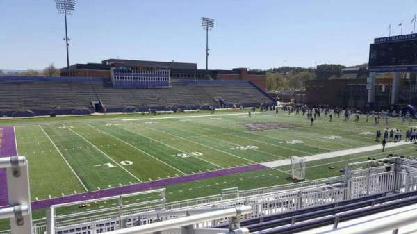 Bridgeforth Stadium, section: 210, row: g, seat: 21