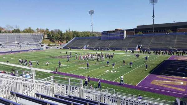 Bridgeforth Stadium, section: 201, row: g, seat: 1