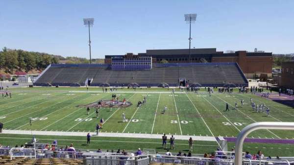 Bridgeforth Stadium, section: c1, row: m, seat: 1